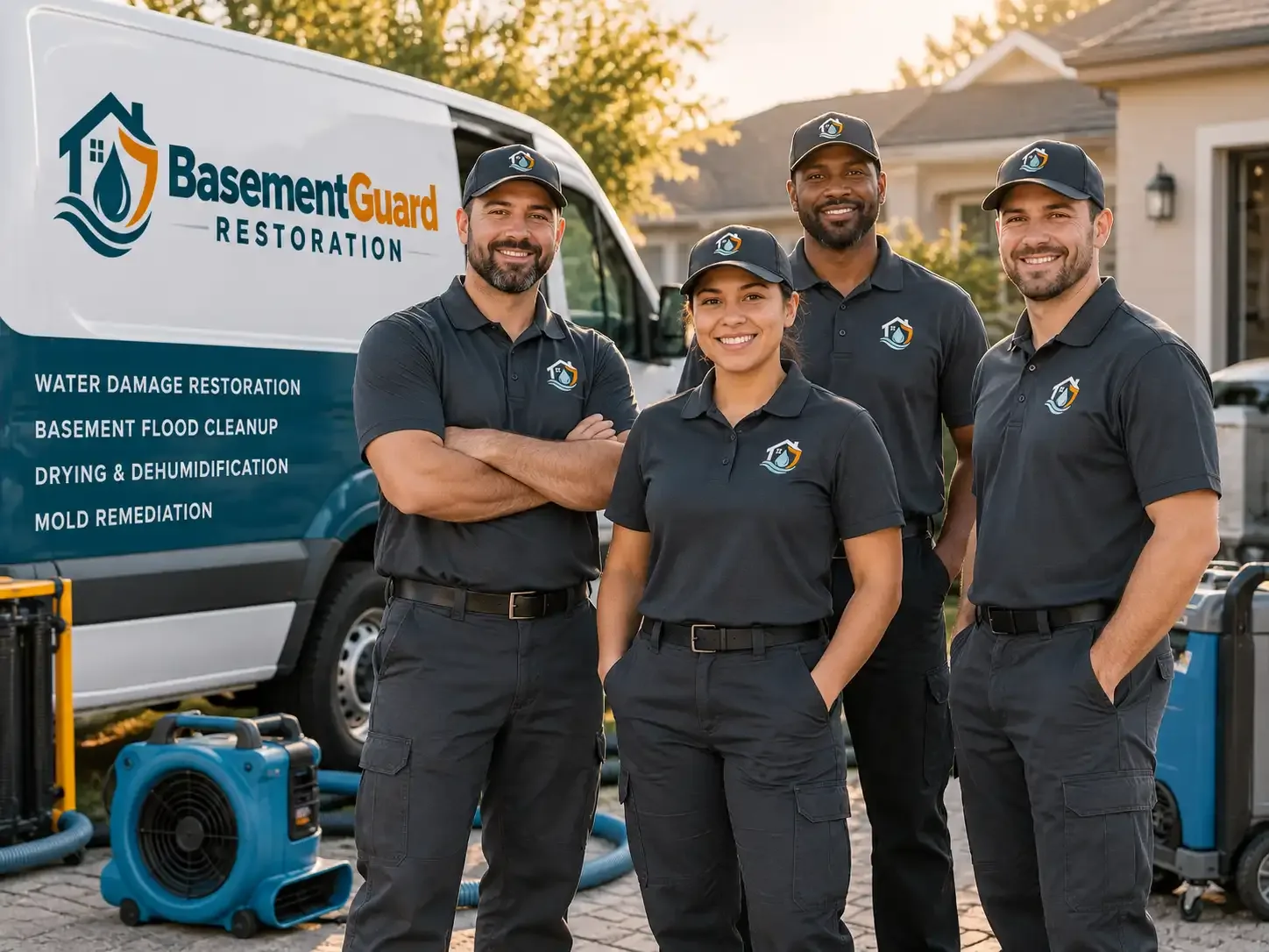 Basement Water Damage Restoration company in Rockford, OH